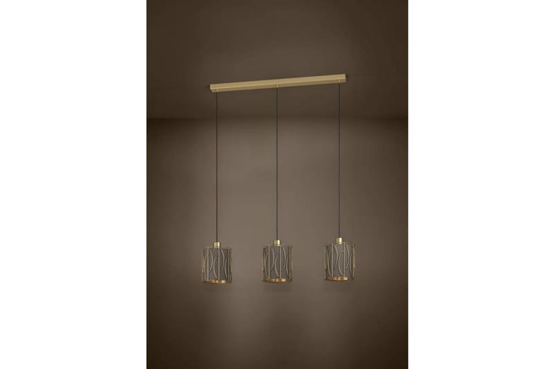 Takpendel Eglo Corojal Cappuccino/Mässing med 3 Lampor - Belysning - Lampor & belysning inomhus - Fönsterlampa