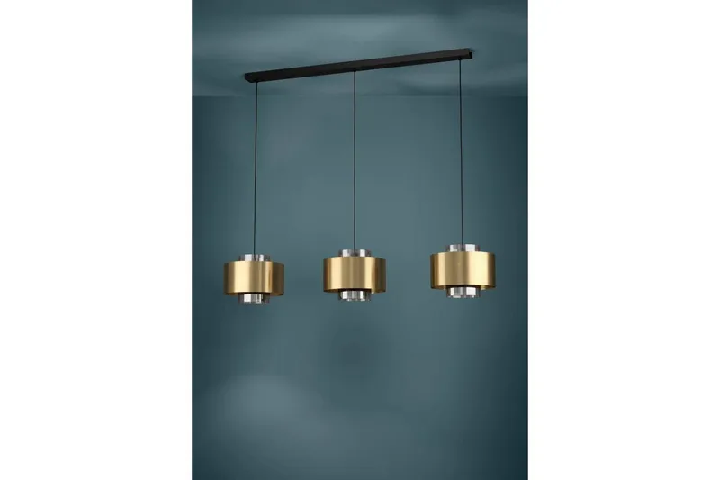 Takpendel Eglo Duglia Transparent/Guld med 3 Lampor - Belysning - Lampor & belysning inomhus - Fönsterlampa