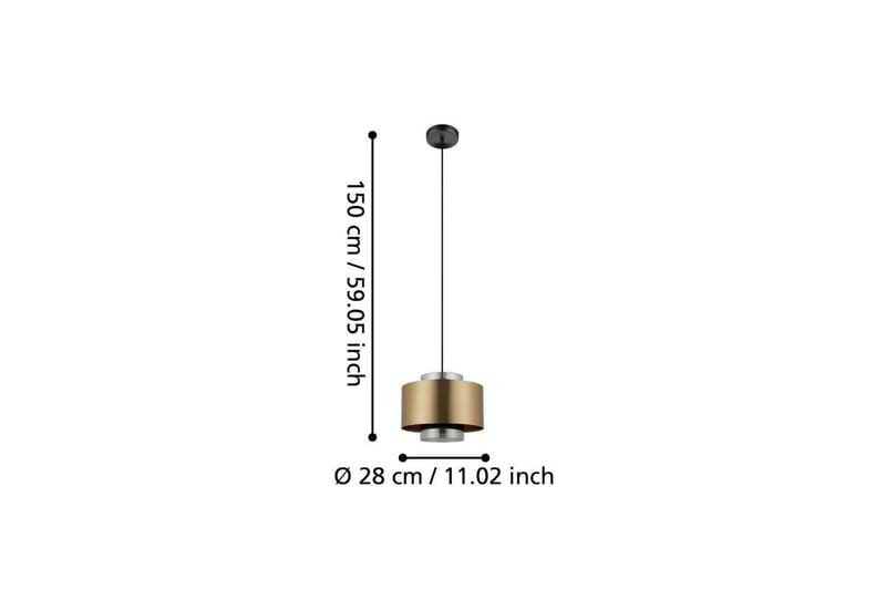 Takpendel Eglo Duglia Transparent/Guld - Belysning - Lampor & belysning inomhus - Fönsterlampa