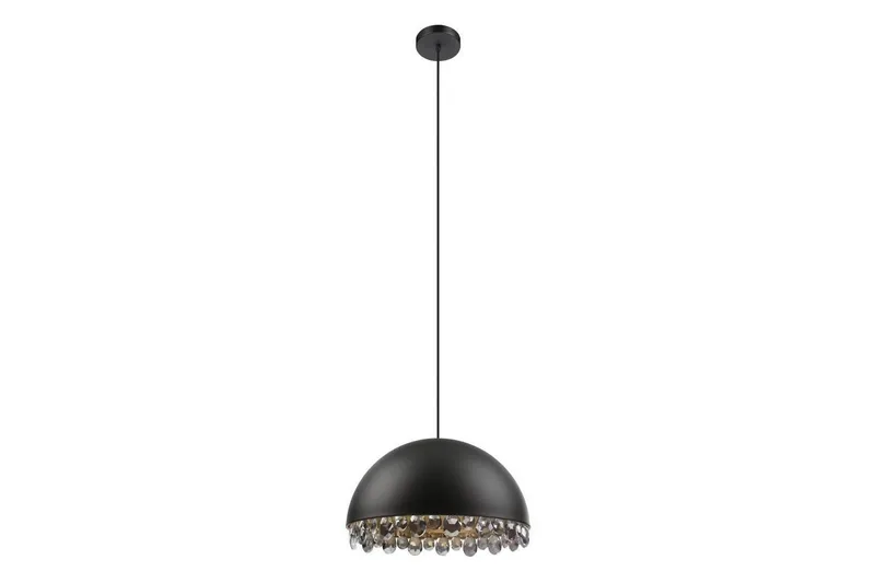 Takpendel Eglo Gaetano 2 Svart/Guld Kristall