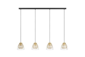 Takpendel Eglo Jazminia Mässing/Klar med 4 Lampor - Belysning - Lampor & belysning inomhus - Fönsterlampa