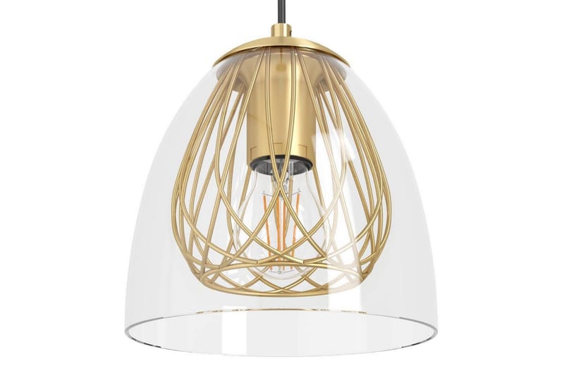 Takpendel Eglo Jazminia Mässing/Klar med 4 Lampor - Belysning - Lampor & belysning inomhus - Fönsterlampa