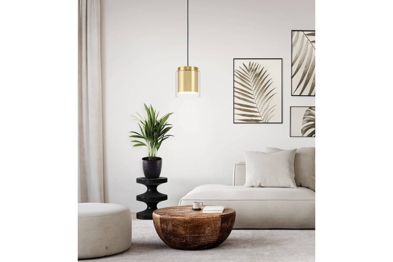 Takpendel Eglo Lagunitas, Svart/Mässing/Guld