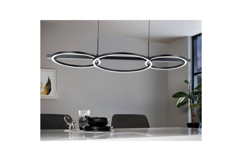 Takpendel Eglo Lanacera Svart/Guld - Belysning - Lampor & belysning inomhus - Fönsterlampa