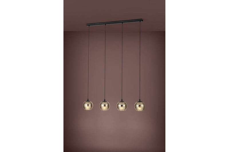 Takpendel Eglo Lemorieta Svart/Guld med 4 Lampor - Belysning - Lampor & belysning inomhus - Fönsterlampa