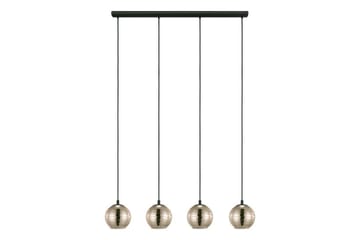 Takpendel Eglo Lemorieta Svart/Guld med 4 Lampor - Belysning - Lampor & belysning inomhus - Fönsterlampa