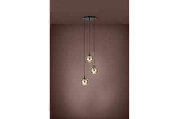 Takpendel Eglo Lemorieta Svart/Guld Rondell med 3 Lampor - Belysning - Lampor & belysning inomhus - Fönsterlampa