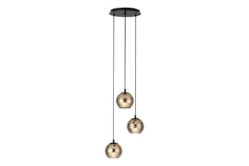 Takpendel Eglo Lemorieta Svart/Guld Rondell med 3 Lampor - Belysning - Lampor & belysning inomhus - Fönsterlampa