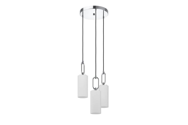 Takpendel Eglo Majana Opalvit/Krom Rondell med 3 Lampor - Belysning - Lampor & belysning inomhus - Fönsterlampa