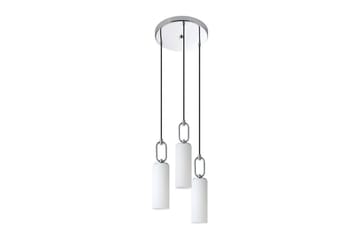 Takpendel Eglo Majana Opalvit/Krom Rondell med 3 Lampor - Belysning - Lampor & belysning inomhus - Fönsterlampa
