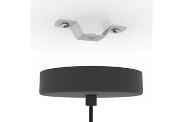 Takpendel Eglo Manderline Svart/Mässing 56 cm - 56 cm - Belysning - Lampor & belysning inomhus - Fönsterlampa