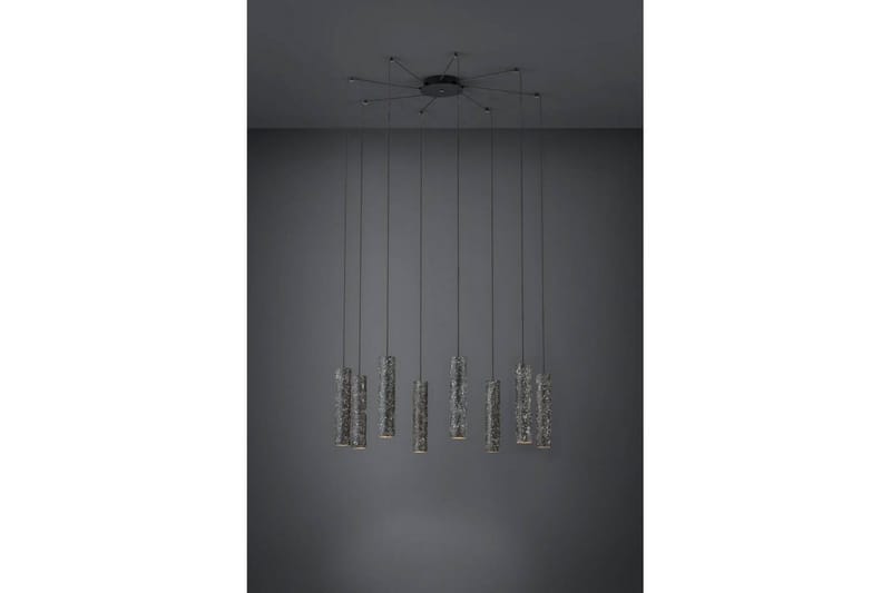 Takpendel Eglo Mentalona Antracit Terrazzo med 8 Lampor - Belysning - Lampor & belysning inomhus - Fönsterlampa