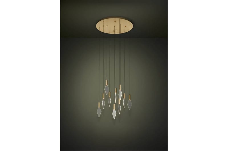Takpendel Eglo Mirador Mässing/Guld med 10 Lampor - Belysning - Lampor & belysning inomhus - Fönsterlampa
