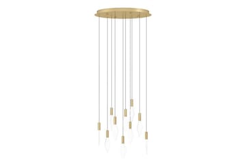 Takpendel Eglo Mirador Mässing/Guld med 10 Lampor - Belysning - Lampor & belysning inomhus - Fönsterlampa