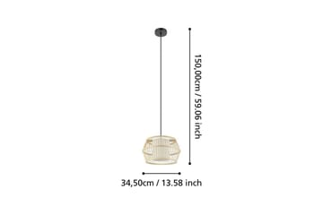 Takpendel Eglo Monterroso Natur - Belysning - Lampor & belysning inomhus - Fönsterlampa