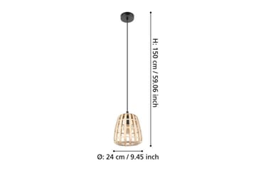 Takpendel Eglo Montezuelo Trä 24 cm - 24 cm - Belysning - Lampor & belysning inomhus - Fönsterlampa