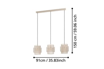 Takpendel Eglo Oltamar Sand med 3 Lampor - Belysning - Lampor & belysning inomhus - Fönsterlampa