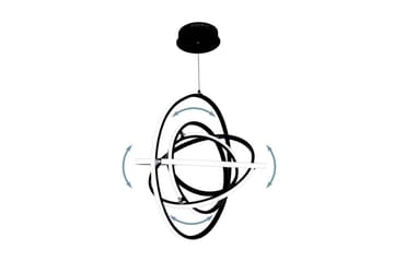 Takpendel Eglo Retornio Svart/Vit 58 cm - 58 cm - Belysning - Lampor & belysning inomhus - Fönsterlampa