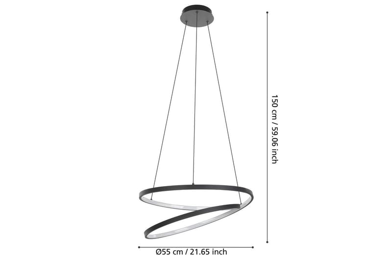 Takpendel Eglo Ruotale - Svart - Belysning - Lampor & belysning inomhus - Fönsterlampa