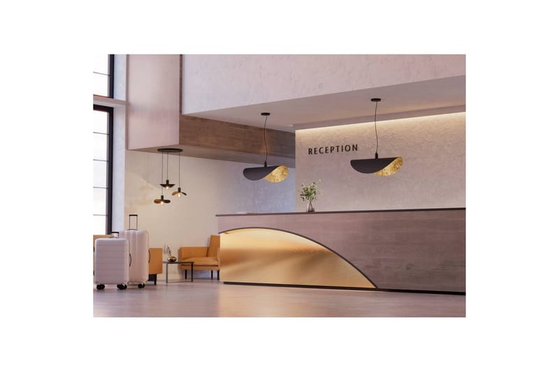 Takpendel Eglo Saceda Svart/Guld 55x200 cm - Belysning - Lampor & belysning inomhus - Fönsterlampa