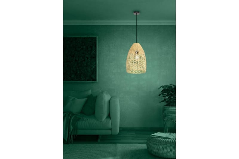 Takpendel Eglo Sambucona Trä/Svart 35 cm - 35 cm - Belysning - Lampor & belysning inomhus - Fönsterlampa