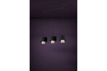 Takpendel Eglo Sapuara Svart Kristall med 3 Lampor - Belysning - Lampor & belysning inomhus - Fönsterlampa