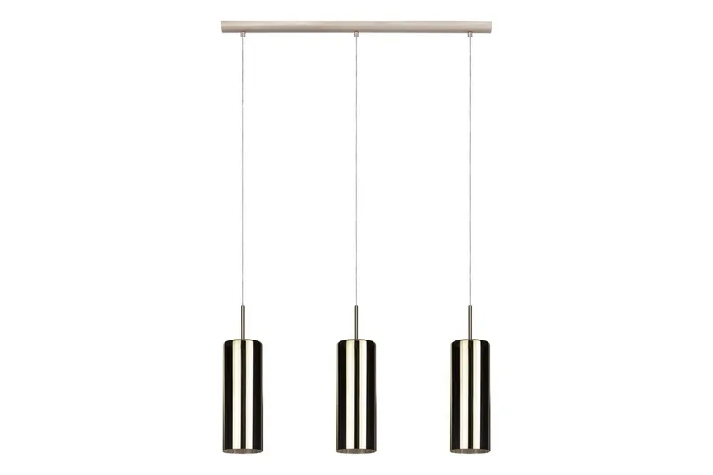 Takpendel Eglo Selvino med 3 Lampor Nickel-Matt Guldfärgad, Guld