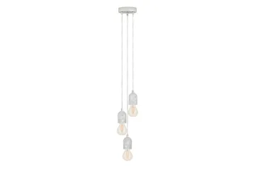 Takpendel Eglo Silvares med 3 Lampor - Grå - Belysning - Lampor & belysning inomhus - Fönsterlampa