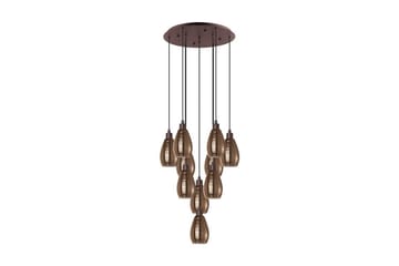 Takpendel Eglo Siracusa Brun/Koppar med 10 Lampor - Belysning - Lampor & belysning inomhus - Fönsterlampa