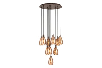 Takpendel Eglo Siracusa Brun/Koppar med 10 Lampor - Belysning - Lampor & belysning inomhus - Fönsterlampa