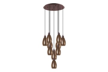 Takpendel Eglo Siracusa Brun/Koppar med 10 Lampor - Belysning - Lampor & belysning inomhus - Fönsterlampa