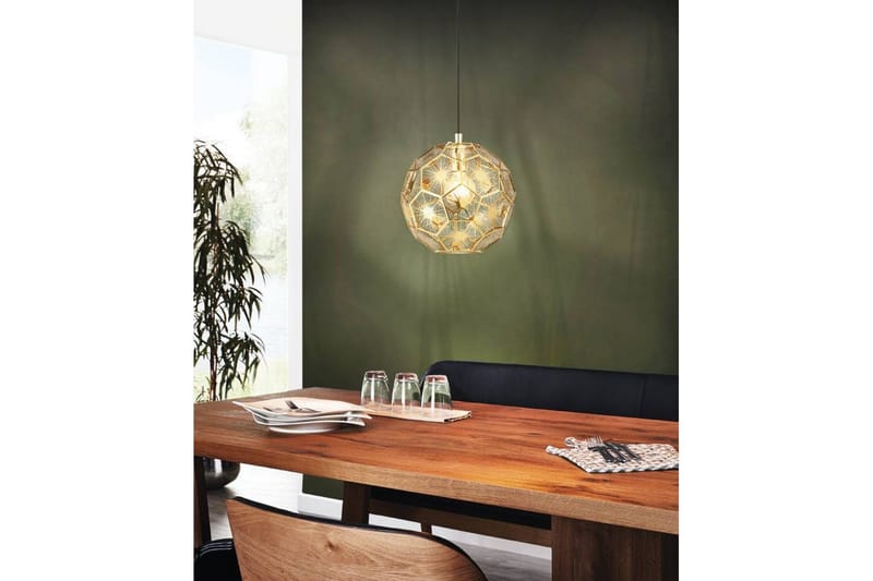 Takpendel Eglo Skoura Rund Mässing 30 cm - 30 cm - Belysning - Lampor & belysning inomhus - Fönsterlampa