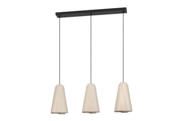 Takpendel Eglo Tolleric Sand/Svart med 3 Lampor - Belysning - Lampor & belysning inomhus - Fönsterlampa