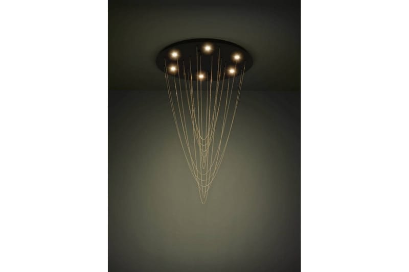 Takpendel Eglo Trepuco Svart med Kedja i Mässing - Belysning - Lampor & belysning inomhus - Fönsterlampa