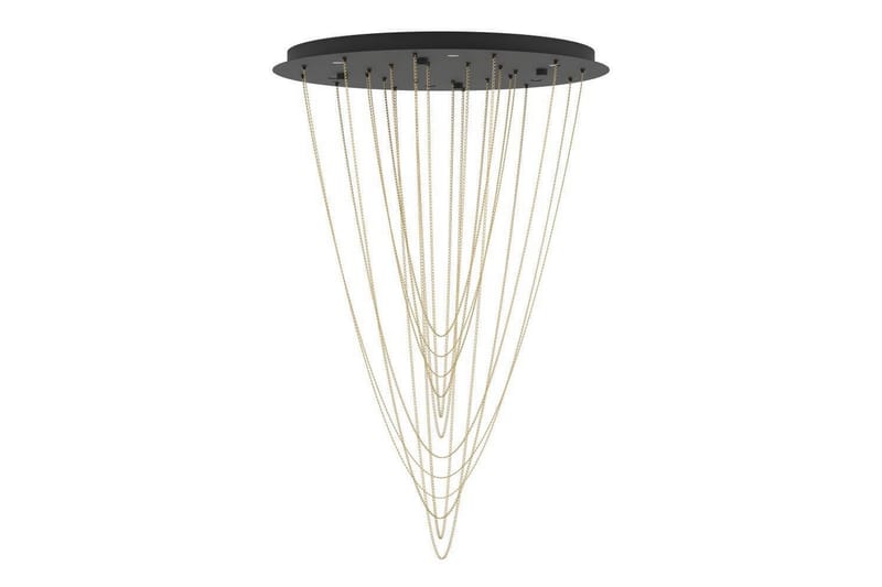 Takpendel Eglo Trepuco Svart med Kedja i Mässing - Belysning - Lampor & belysning inomhus - Fönsterlampa