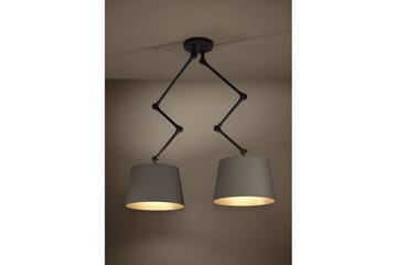 Takpendel Eglo Pistunio Cappuccino/Mässing/Svart med 2 Lampor - Belysning - Lampor & belysning inomhus - Fönsterlampa