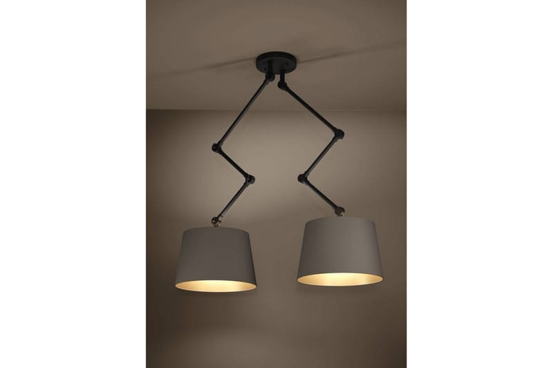 Takpendel Eglo Pistunio Cappuccino/Mässing/Svart med 2 Lampor - Belysning - Lampor & belysning inomhus - Fönsterlampa