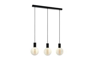 Takpendel Eglo Pozueta med 3 Lampor - Svart - Belysning - Lampor & belysning inomhus - Fönsterlampa