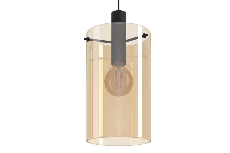 Takpendel Eglo Polverara Svart/Amber 2 Lampor - 2 Lampor - Belysning - Lampor & belysning inomhus - Fönsterlampa