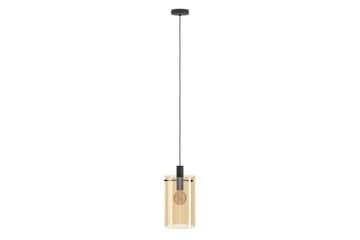 Takpendel Eglo Polverara Svart/Amber 1 Lampa - 1 Lampa - Belysning - Lampor & belysning inomhus - Fönsterlampa