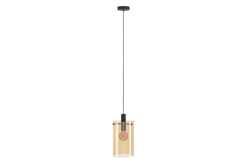 Takpendel Eglo Polverara Svart/Amber 1 Lampa - 1 Lampa - Belysning - Lampor & belysning inomhus - Fönsterlampa