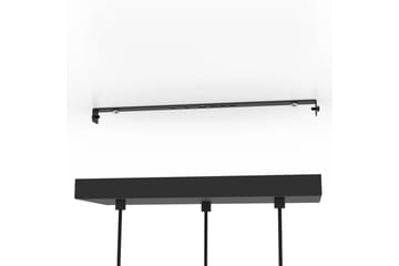 Takpendel Eglo Paz Opalvit/Svart Mässing med 3 Lampor - Belysning - Lampor & belysning inomhus - Fönsterlampa