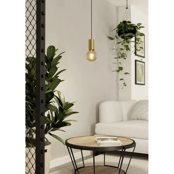 Takpendel Pozueta - Mässing-Borstad - Belysning - Lampor & belysning inomhus - Fönsterlampa