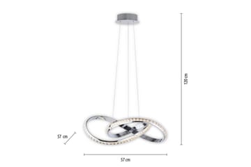 Tanyes Paul Neuhaus Taklampa - Chrome - Belysning - Lampor & belysning inomhus - Fönsterlampa