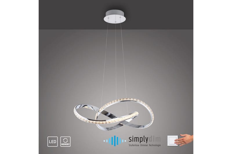 Tanyes Paul Neuhaus Taklampa - Chrome - Belysning - Lampor & belysning inomhus - Fönsterlampa