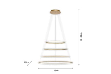 Tessara Paul Neuhaus Taklampa - Brass - Belysning - Lampor & belysning inomhus - Fönsterlampa