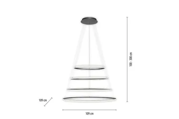 Tessara Paul Neuhaus Taklampa - Anthracite Grey - Belysning - Lampor & belysning inomhus - Fönsterlampa