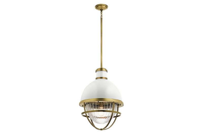 Tollis Kichler Taklampa, Brass||White