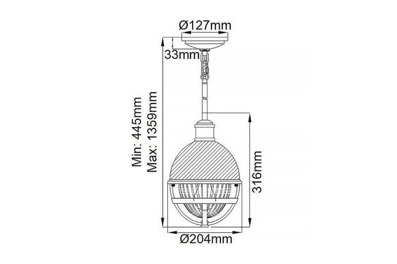 Tollis Kichler Taklampa - Brass||White - Belysning - Lampor & belysning inomhus - Fönsterlampa