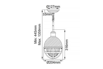 Tollis Kichler Taklampa - Brass||White - Belysning - Lampor & belysning inomhus - Fönsterlampa